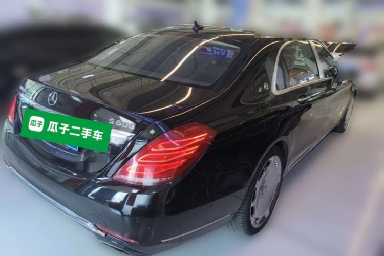 Used Mercedes-Benz Maybach S-Class 2015 S 600 Rear Right 45 Deg