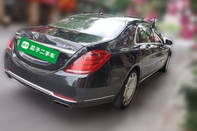 Used Mercedes-Benz Maybach S-Class 2015 S 600 Rear Right 45 Deg