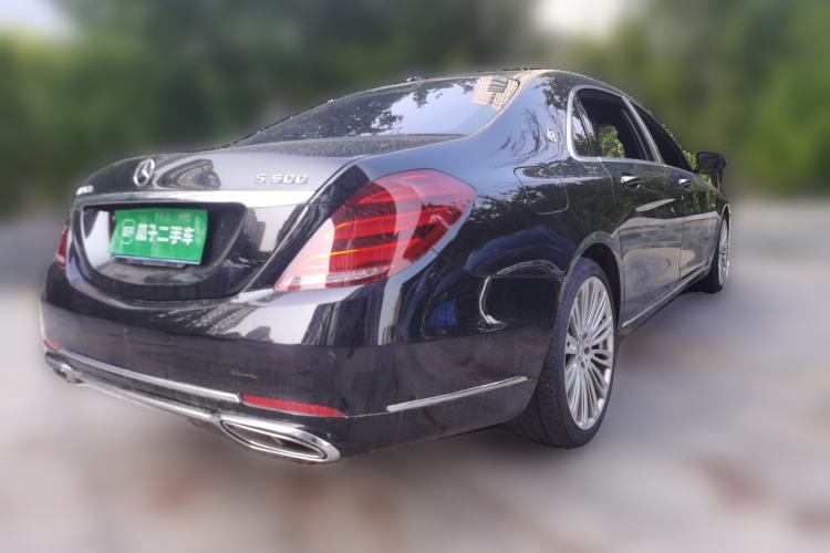 Used Mercedes-Benz Maybach S-Class 2015 S 500 4MATIC Rear Right 45 Deg