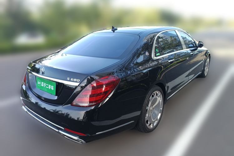 Used Mercedes-Benz Maybach S-Class 2015 S 600 Rear Right 45 Deg