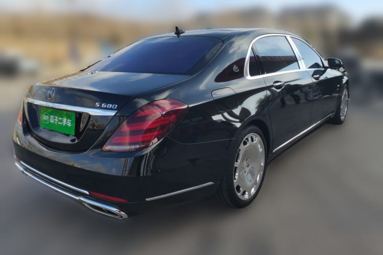 Used Mercedes-Benz Maybach S-Class 2015 S 600 Rear Right 45 Deg