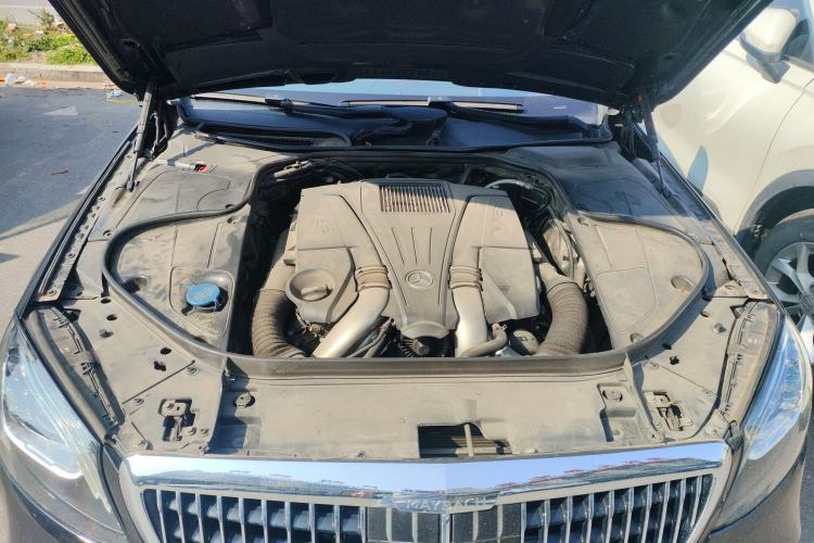 Used Mercedes-Benz Maybach S-Class 2017 S 500 4MATIC Engine Bay