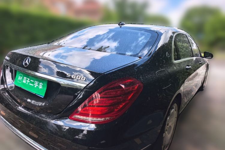 Used Mercedes-Benz Maybach S-Class 2017 S 600 Rear Right 45 Deg