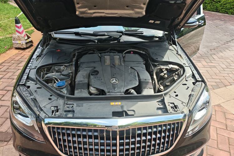 Used Mercedes-Benz Maybach S-Class 2018 S 450 4MATIC Engine Bay