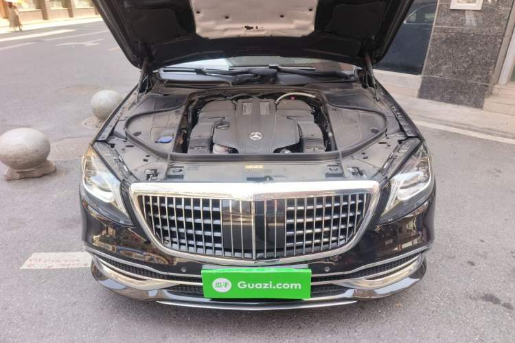 Used Mercedes-Benz Maybach S-Class 2018 S 450 4MATIC Engine Bay