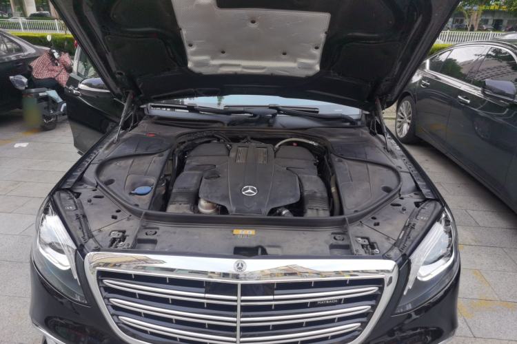 Used Mercedes-Benz Maybach S-Class 2018 S 450 4MATIC Engine Bay