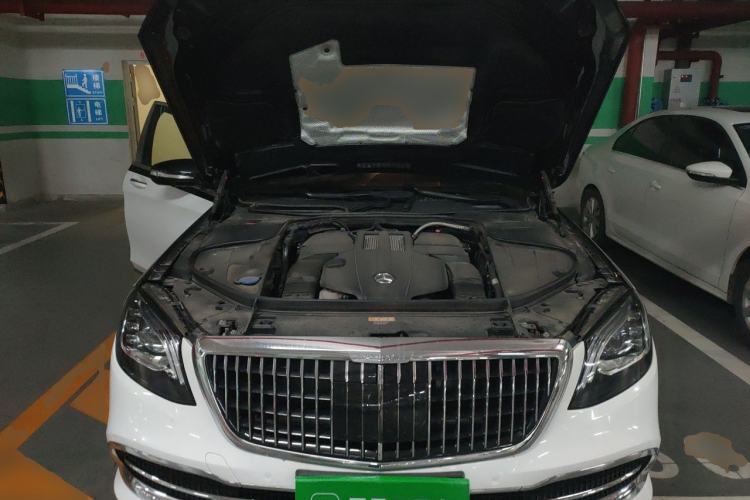 Used Mercedes-Benz Maybach S-Class 2018 S 450 4MATIC Engine Bay