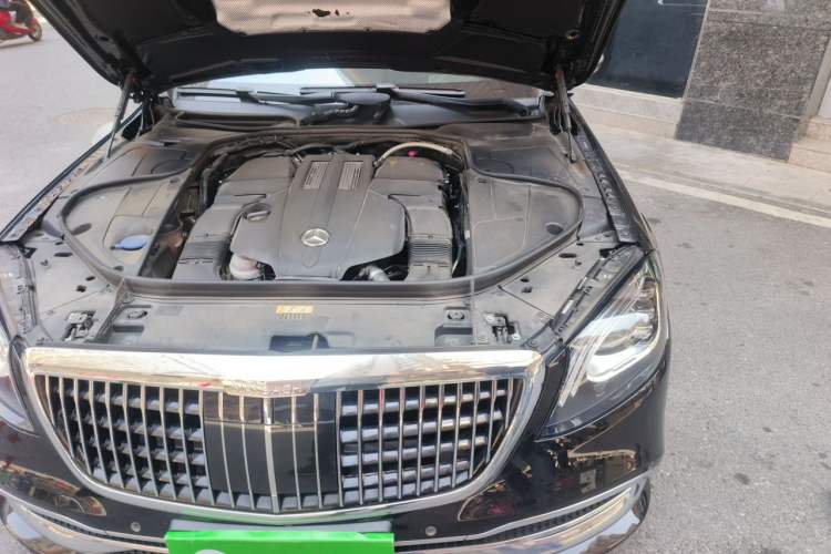 Used Mercedes-Benz Maybach S-Class 2018 S 450 4MATIC Engine Bay Left