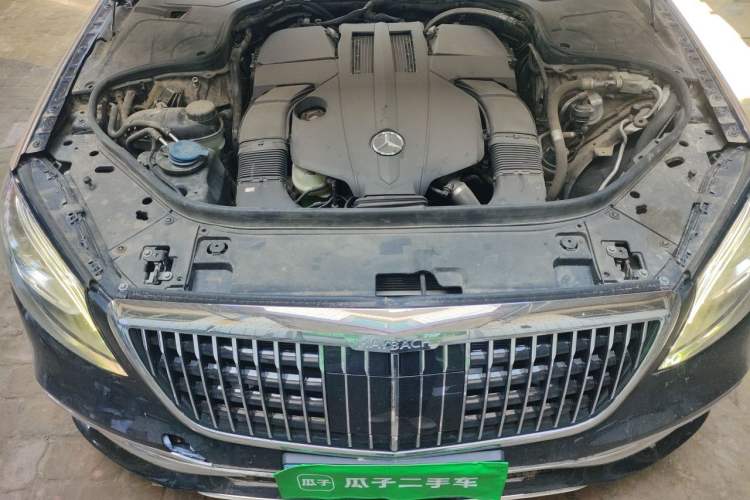Used Mercedes-Benz Maybach S-Class 2018 S 450 4MATIC Engine Bay