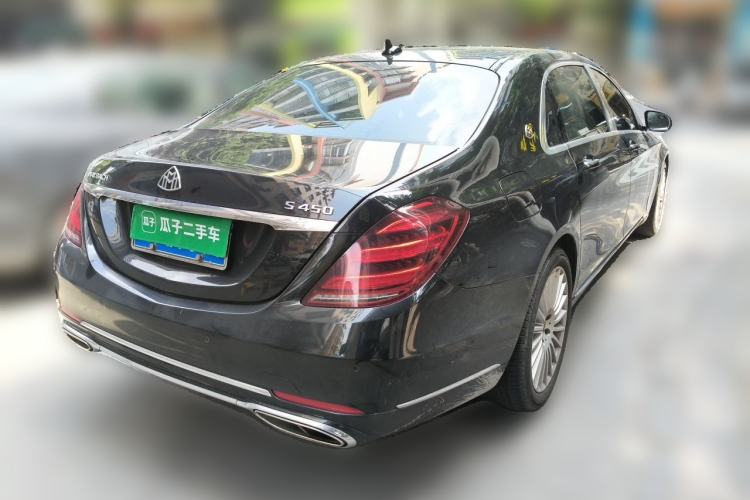 Used Mercedes-Benz Maybach S-Class 2018 S 450 4MATIC Rear Right 45 Deg