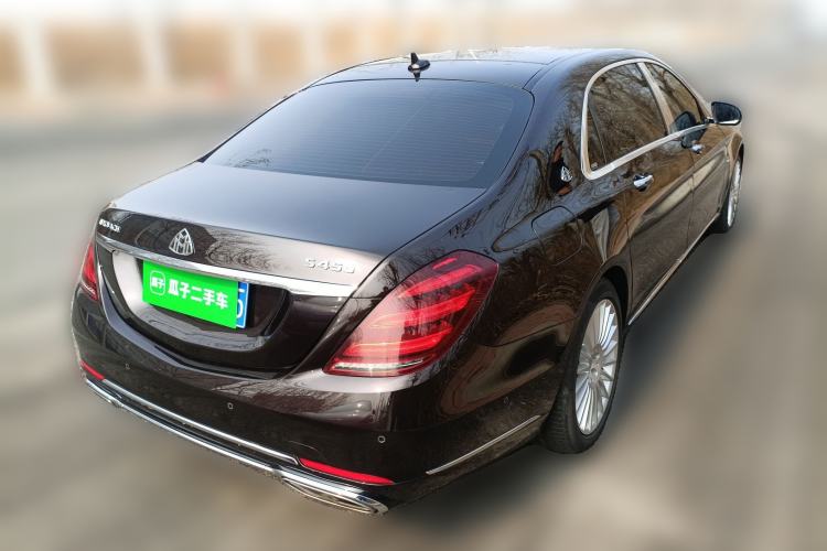 Used Mercedes-Benz Maybach S-Class 2018 S 450 4MATIC Rear Right 45 Deg
