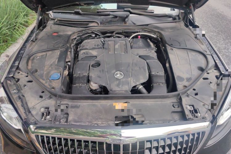 Used Mercedes-Benz Maybach S-Class 2018 S 450 4MATIC Engine Bay