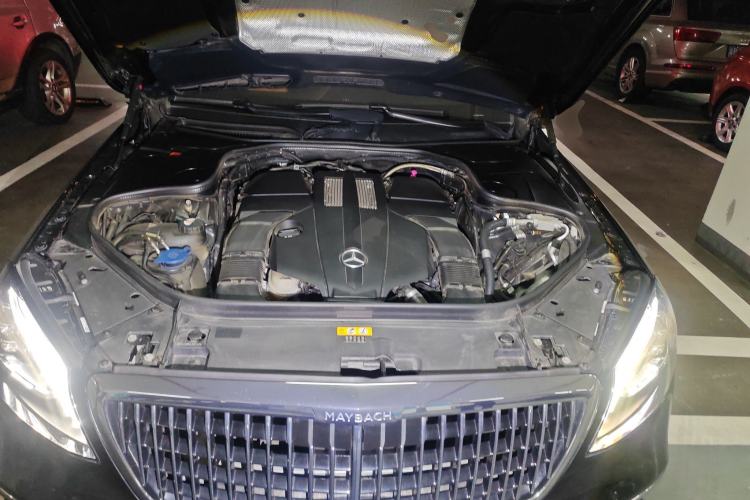 Used Mercedes-Benz Maybach S-Class 2019 Refresh S 450 4MATIC Engine Bay