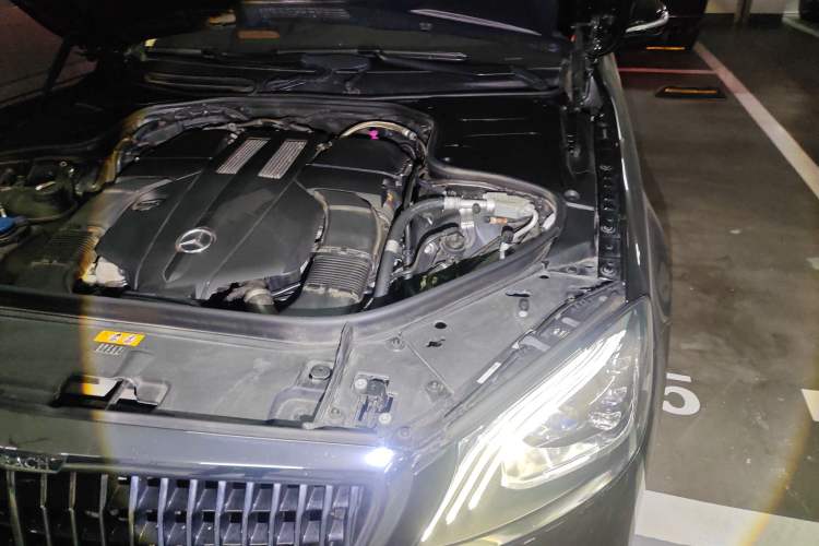 Used Mercedes-Benz Maybach S-Class 2019 Refresh S 450 4MATIC Engine Bay Left