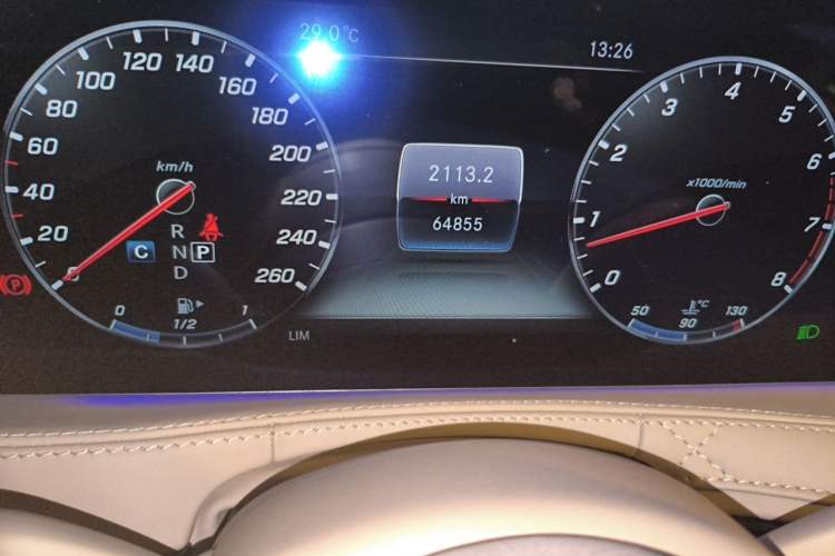 Used Mercedes-Benz Maybach S-Class 2019 S 680 Dual-Tone Collector's Edition Odometer Close Up