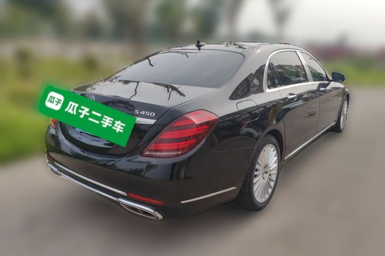 Used Mercedes-Benz Maybach S-Class 2019 S 450 4MATIC Rear Right 45 Deg
