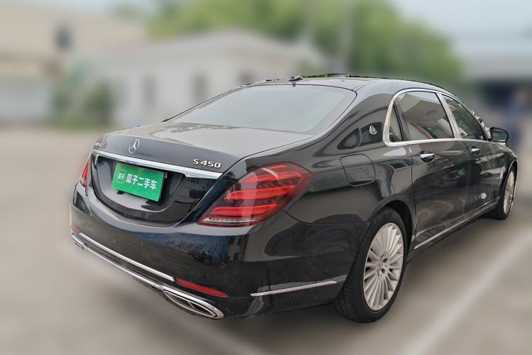 Used Mercedes-Benz Maybach S-Class 2019 S 450 4MATIC Rear Right 45 Deg
