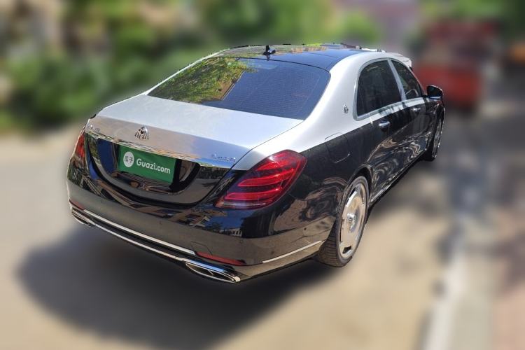 Used Mercedes-Benz Maybach S-Class 2019 S 450 4MATIC Rear Right 45 Deg