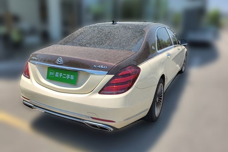 Used Mercedes-Benz Maybach S-Class 2019 S 450 4MATIC Rear Right 45 Deg