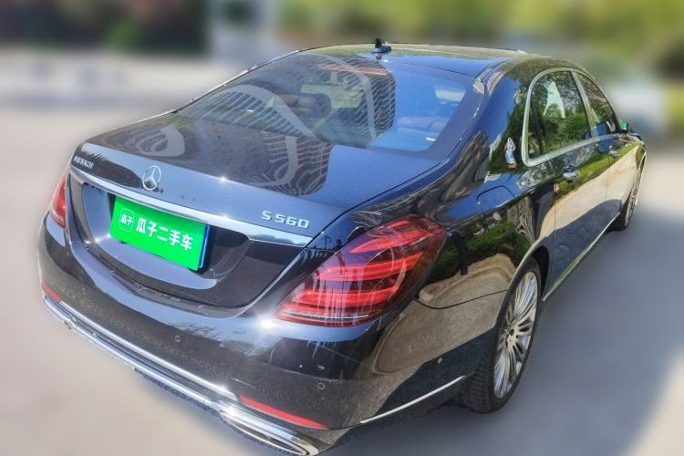 Used Mercedes-Benz Maybach S-Class 2019 S 560 4MATIC Rear Right 45 Deg