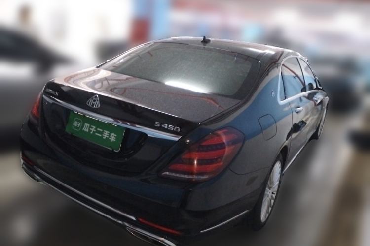 Used Mercedes-Benz Maybach S-Class 2019 S 450 4MATIC Rear Right 45 Deg