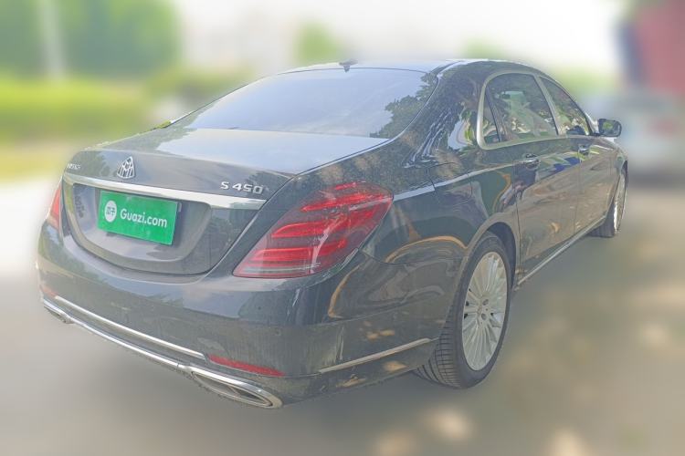Used Mercedes-Benz Maybach S-Class 2019 S 450 4MATIC Rear Right 45 Deg