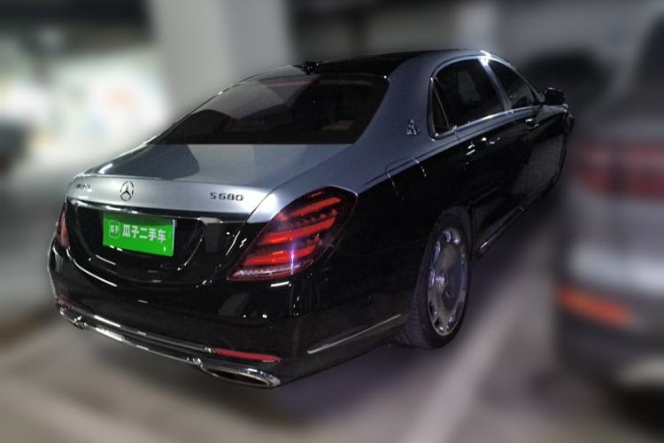 Used Mercedes-Benz Maybach S-Class 2019 S 680 Dual-Tone Collector's Edition Rear Right 45 Deg
