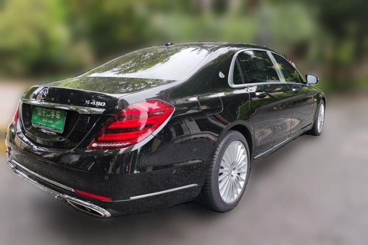 Used Mercedes-Benz Maybach S-Class 2019 S 450 4MATIC Rear Right 45 Deg