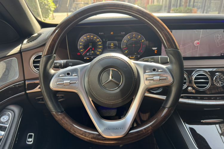 Used Mercedes-Benz Maybach S-Class 2019 Refresh S 450 4MATIC Steering Wheel
