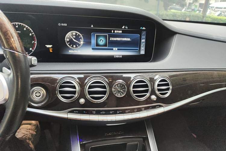 Used Mercedes-Benz Maybach S-Class 2020 S 450 4MATIC Collector's Edition Audio And AC Panel