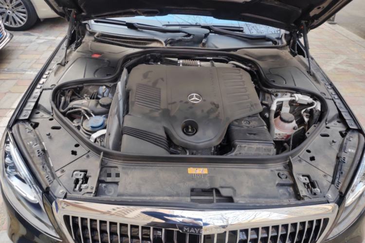 Used Mercedes-Benz Maybach S-Class 2020 S 450 4MATIC Collector's Edition Engine Bay