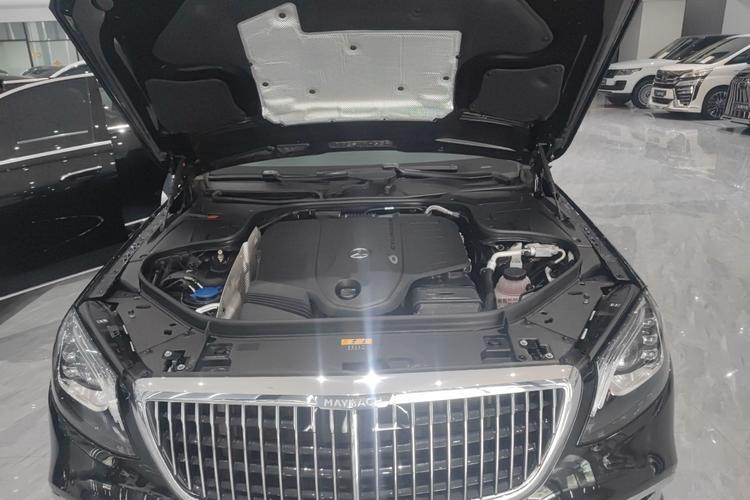 Used Mercedes-Benz Maybach S-Class 2020 S 450 4MATIC Collector's Edition Engine Bay