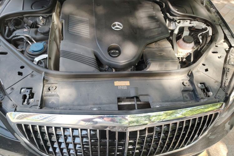 Used Mercedes-Benz Maybach S-Class 2020 S 450 4MATIC Collector's Edition Engine Bay
