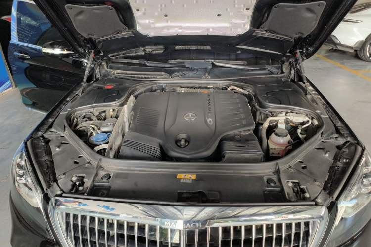 Used Mercedes-Benz Maybach S-Class 2020 S 450 4MATIC Collector's Edition Engine Bay