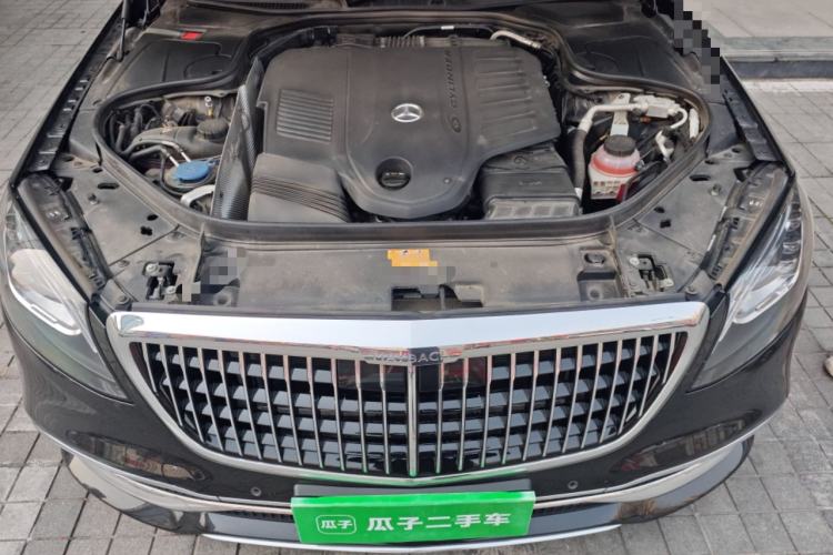 Used Mercedes-Benz Maybach S-Class 2020 S 450 4MATIC Collector's Edition Engine Bay