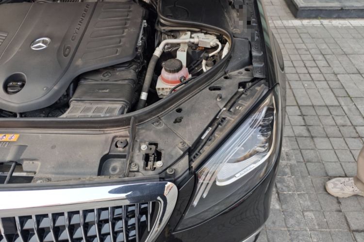 Used Mercedes-Benz Maybach S-Class 2020 S 450 4MATIC Collector's Edition Engine Bay Left