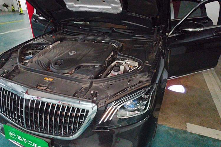 Used Mercedes-Benz Maybach S-Class 2020 S 450 4MATIC Collector's Edition Engine Bay Left