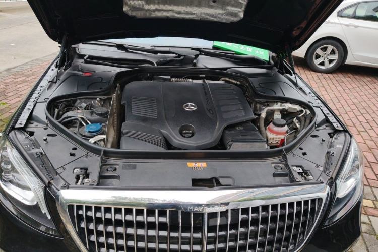 Used Mercedes-Benz Maybach S-Class 2020 S 450 4MATIC Collector's Edition Engine Bay