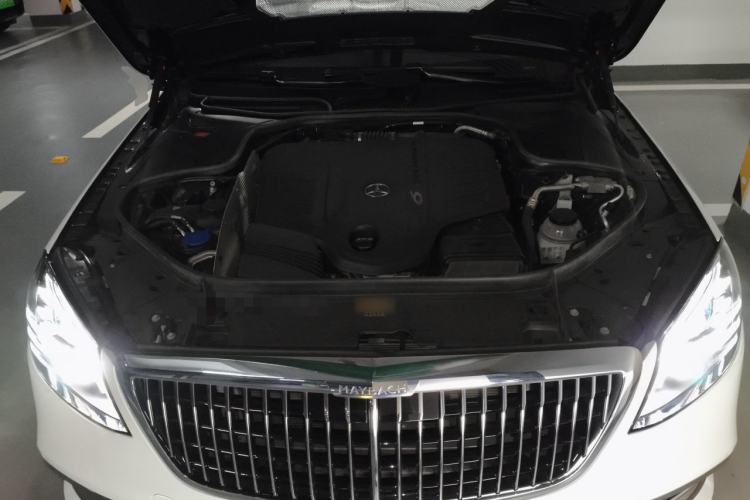 Used Mercedes-Benz Maybach S-Class 2020 S 450 4MATIC Collector's Edition Engine Bay