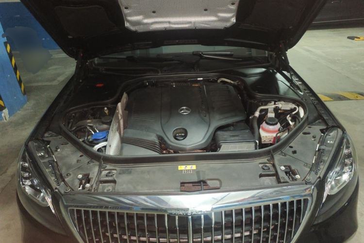 Used Mercedes-Benz Maybach S-Class 2020 S 450 4MATIC Collector's Edition Engine Bay