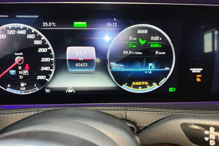 Used Mercedes-Benz Maybach S-Class 2020 S 450 4MATIC Collector's Edition Odometer Close Up