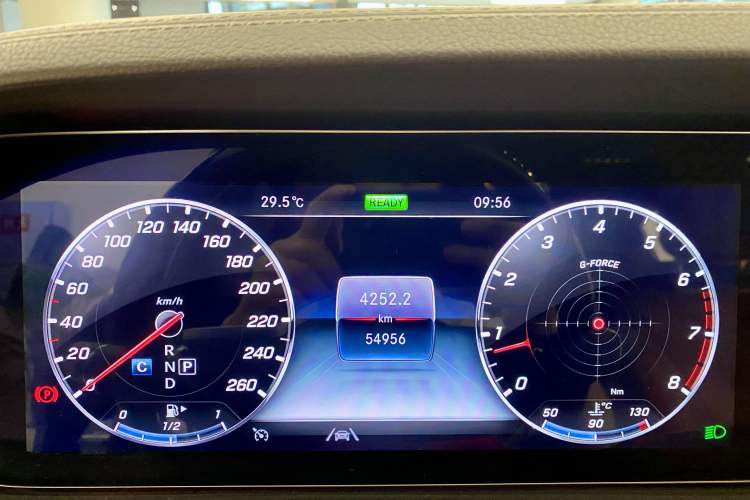 Used Mercedes-Benz Maybach S-Class 2020 S 450 4MATIC Collector's Edition Odometer Close Up