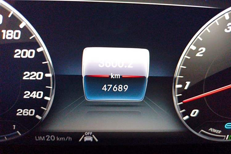 Used Mercedes-Benz Maybach S-Class 2020 S 450 4MATIC Collector's Edition Odometer Close Up
