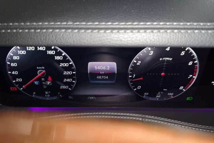 Used Mercedes-Benz Maybach S-Class 2020 S 450 4MATIC Collector's Edition Odometer Close Up