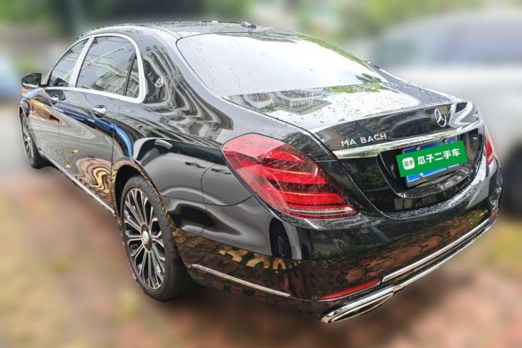 Used Mercedes-Benz Maybach S-Class 2020 S 450 4MATIC Collector's Edition Rear Left 45 Deg