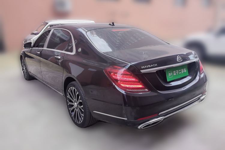 Used Mercedes-Benz Maybach S-Class 2020 S 450 4MATIC Collector's Edition Rear Left 45 Deg