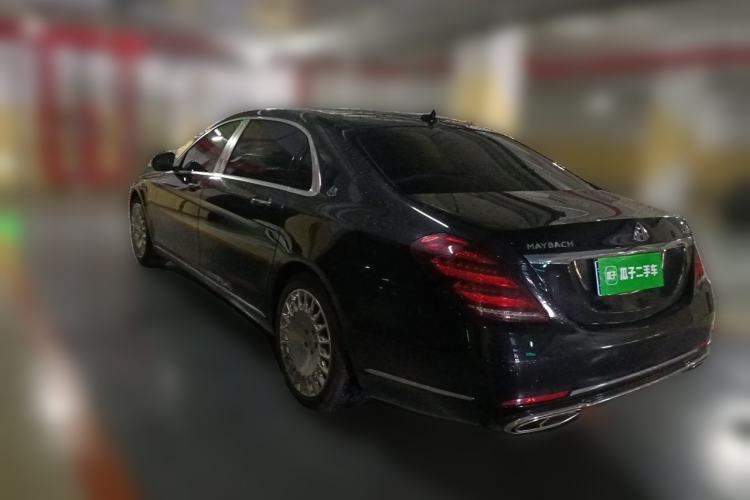 Used Mercedes-Benz Maybach S-Class 2020 S 450 4MATIC Rear Left 45 Deg