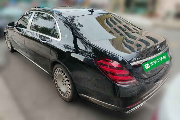 Used Mercedes-Benz Maybach S-Class 2020 S 450 4MATIC Rear Left 45 Deg