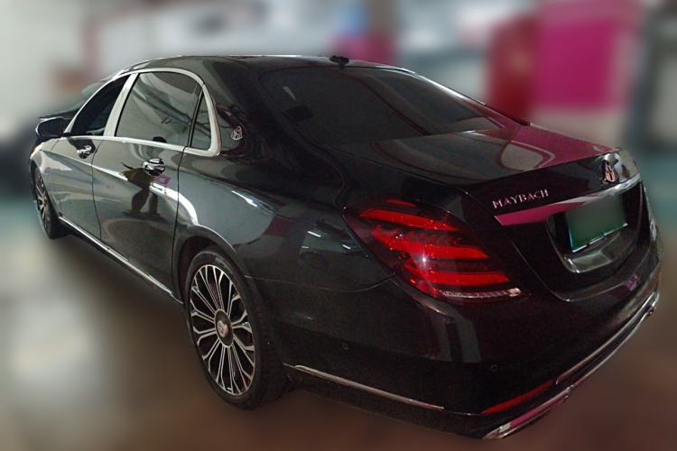 Used Mercedes-Benz Maybach S-Class 2020 S 450 4MATIC Collector's Edition Rear Left 45 Deg