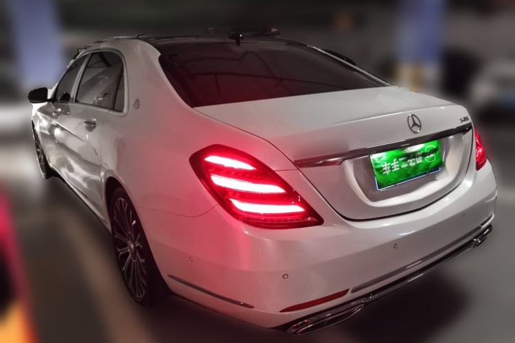Used Mercedes-Benz Maybach S-Class 2020 S 450 4MATIC Collector's Edition Rear Left 45 Deg